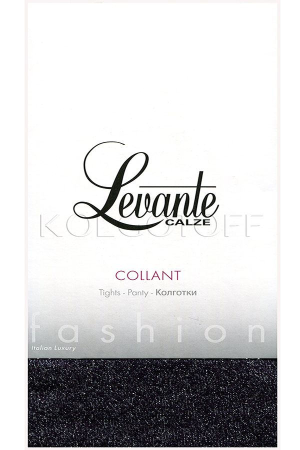 Женские тёплые колготки с люррексом LEVANTE B01A Collant Viscosa Lame